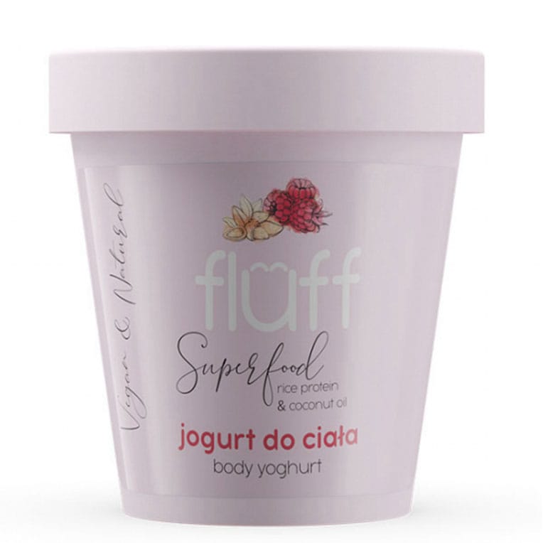 Fluff - Yaourt pour le corps 'Raspberry & Almond' - 180 ml