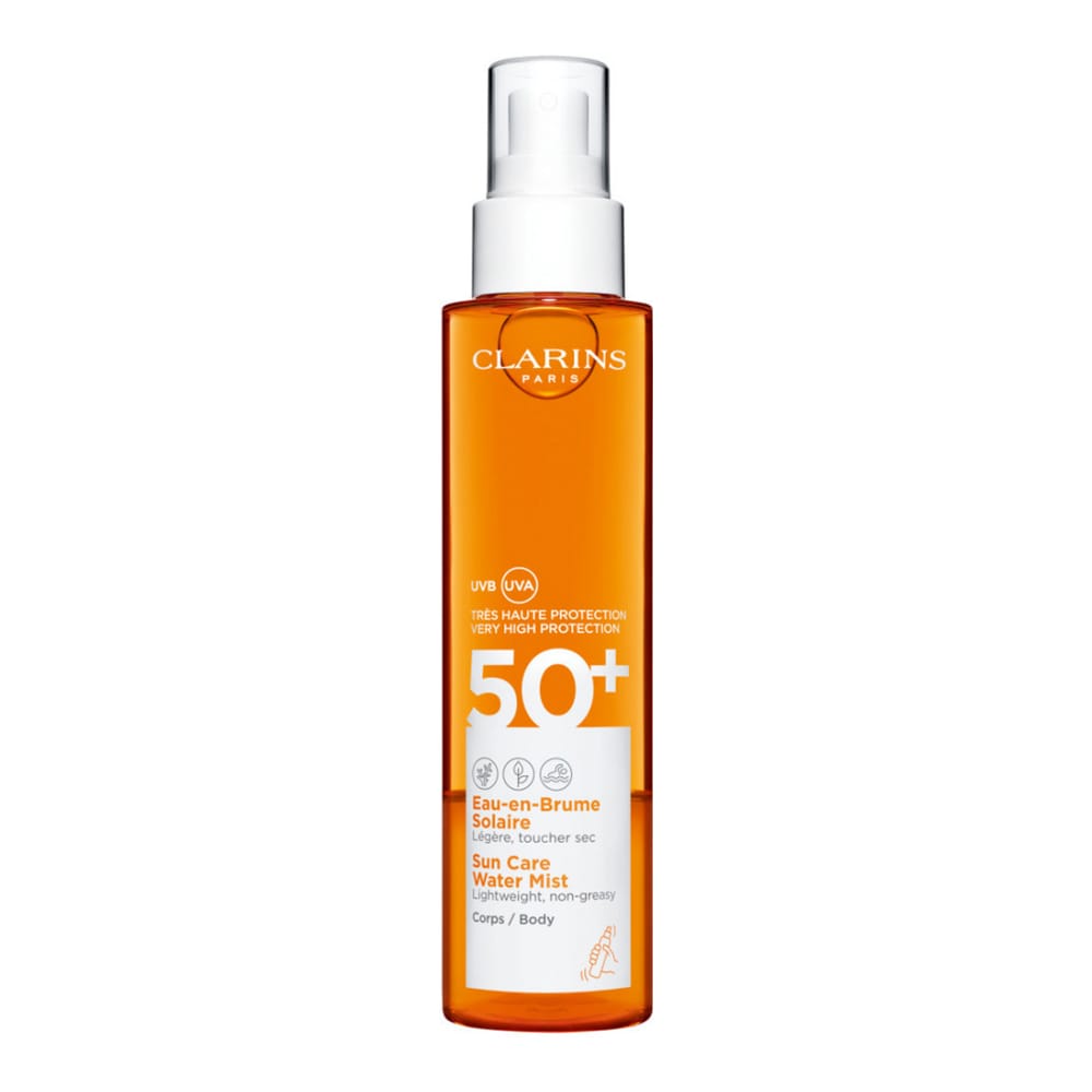Clarins - Crème solaire pour le corps 'Water Mist SPF50+' - 150 ml