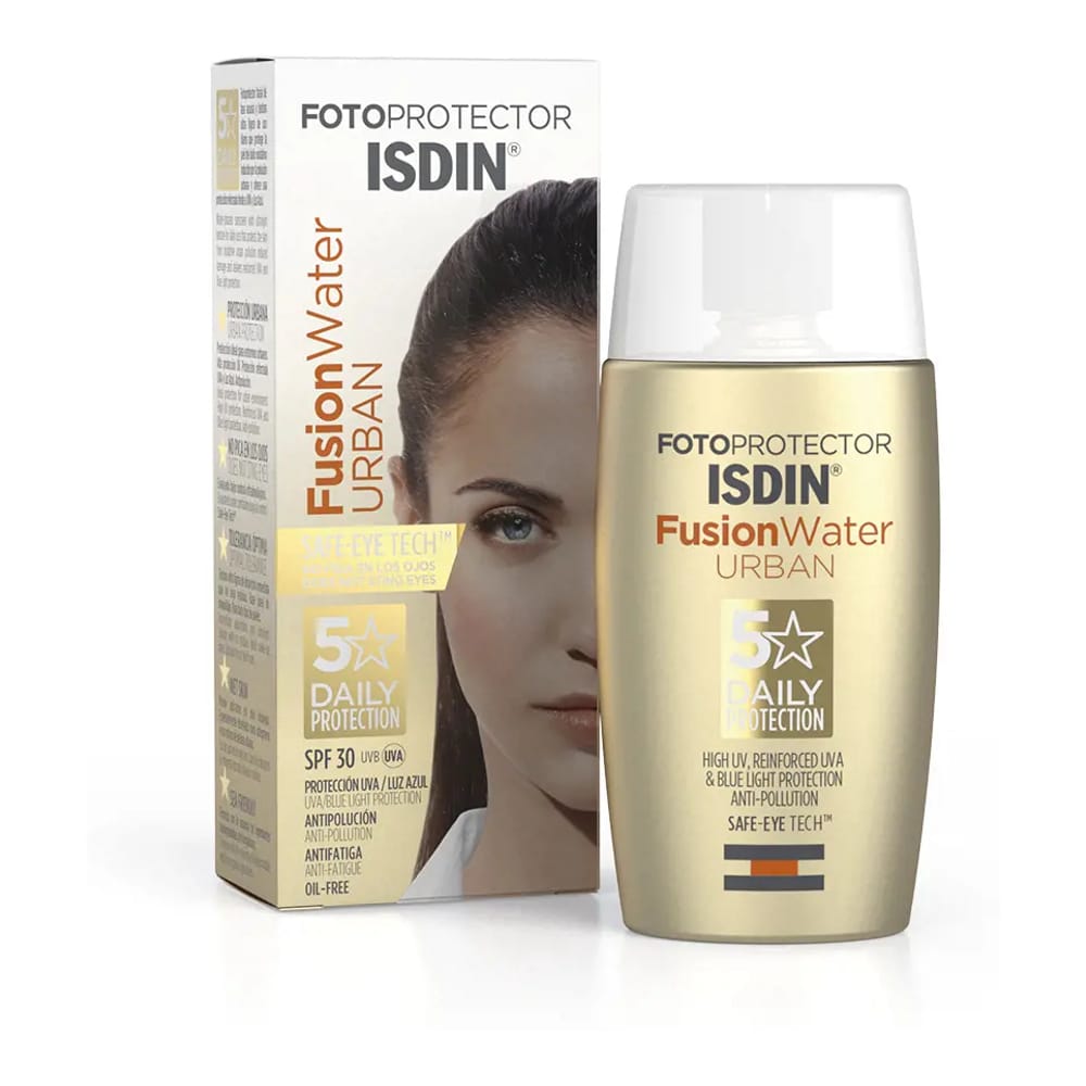 Isdin - Crème solaire pour le visage 'Fotoprotector Fusion Water Urban SPF30' - 50 ml