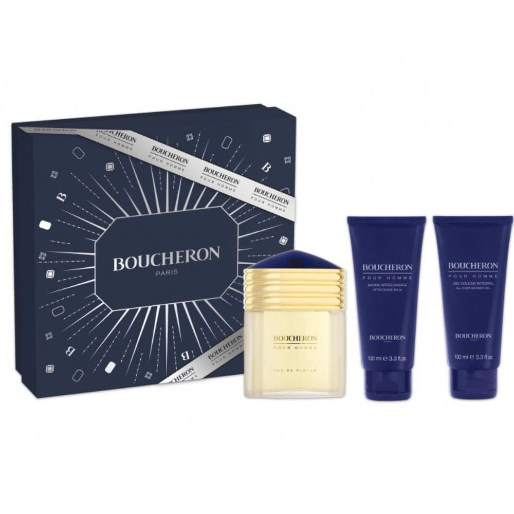 Boucheron - Coffret de parfum 'Homme' - 3 Pièces