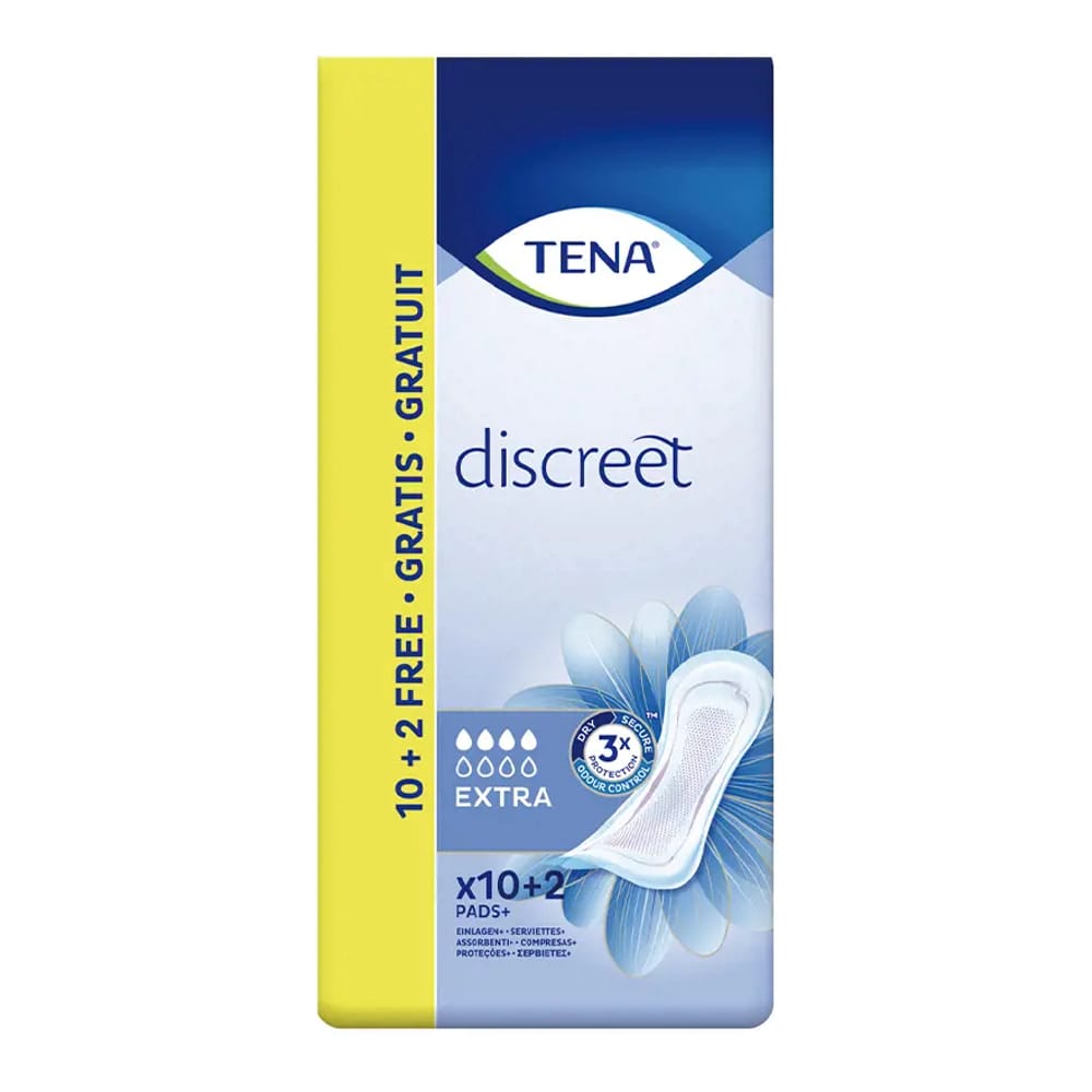 Tena Lady - Protections pour l'incontinence 'Discreet' - Extra 12 Pièces