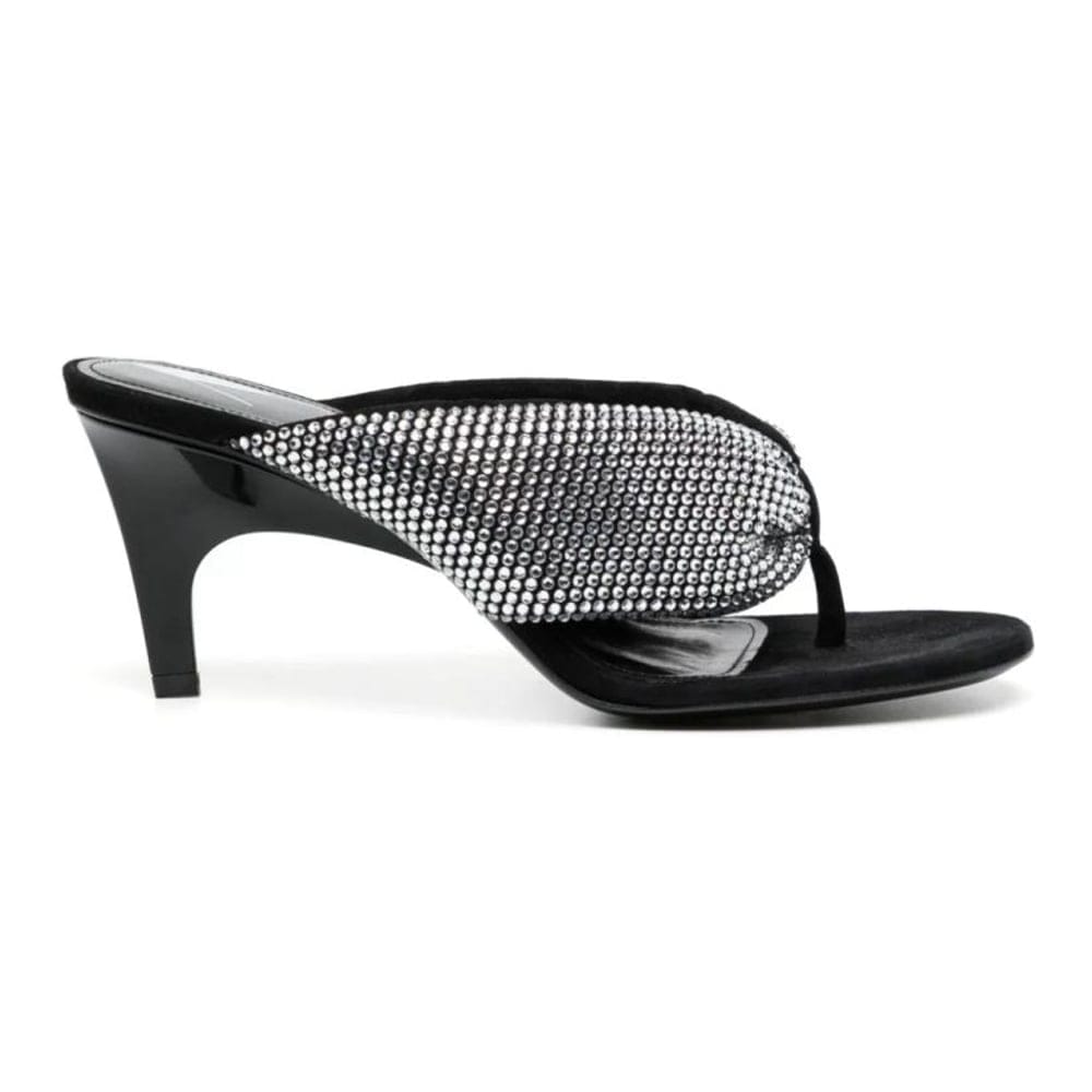The attico - Sandales à talon 'Rhinestone-Embellished' pour Femmes