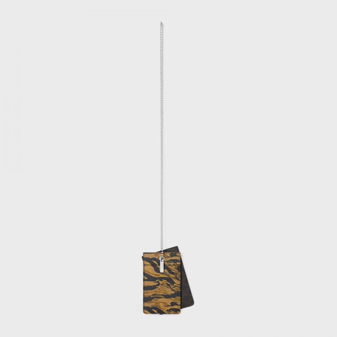 Celine - Collier 'Duo Card Holder' pour Hommes