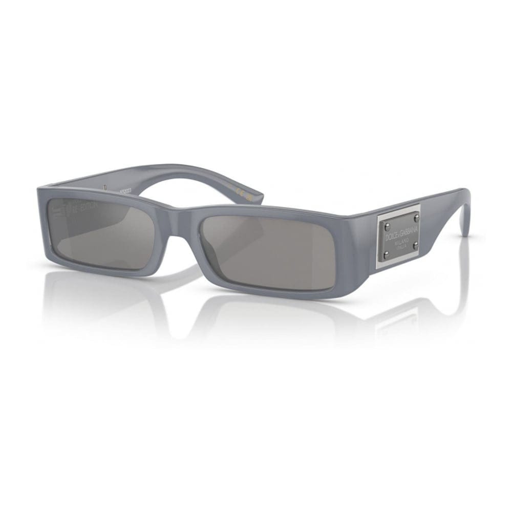 Dolce&gabbana - '55mm Polarized Rectangular Sunglasses' pour Femmes