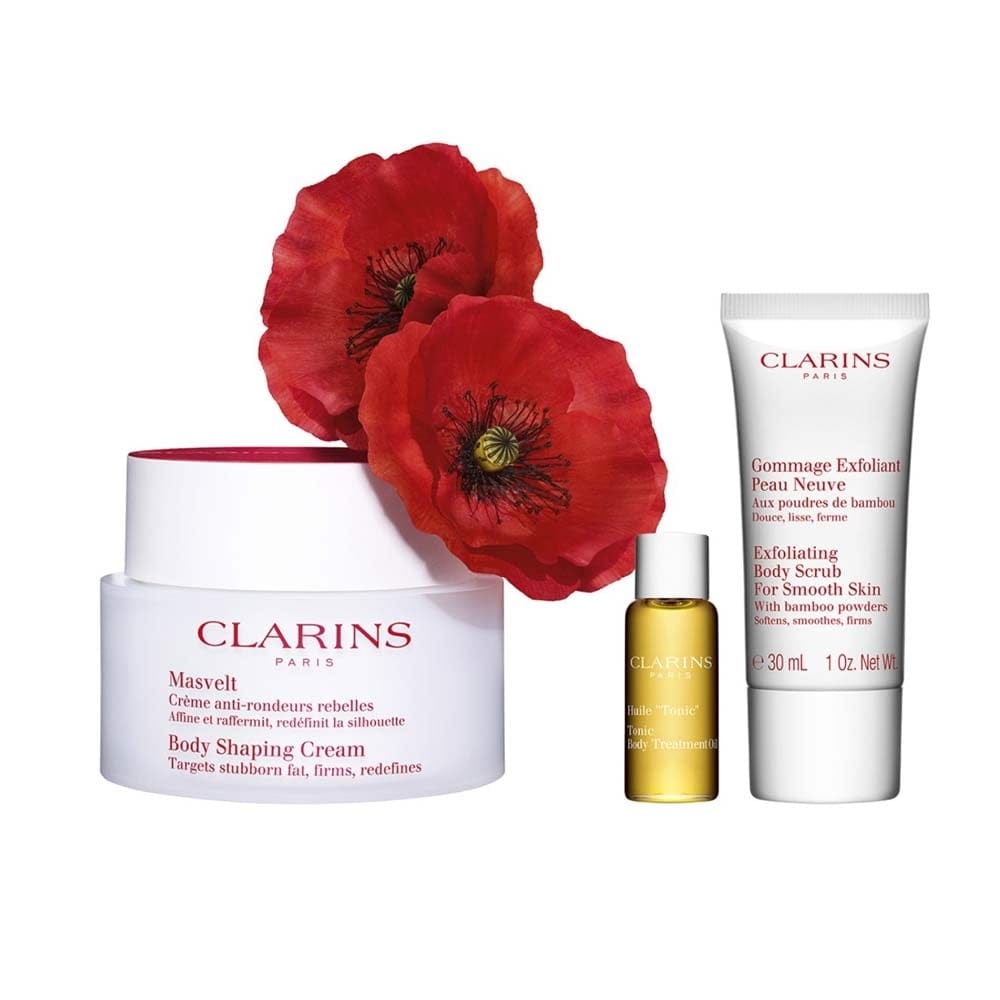 Clarins - Ensemble de soins du corps 'Beautiful Body' - 3 Pièces
