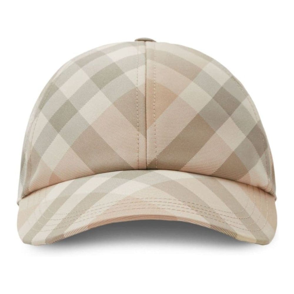 Burberry - Casquette 'Check Pattern Eyelet' pour Hommes