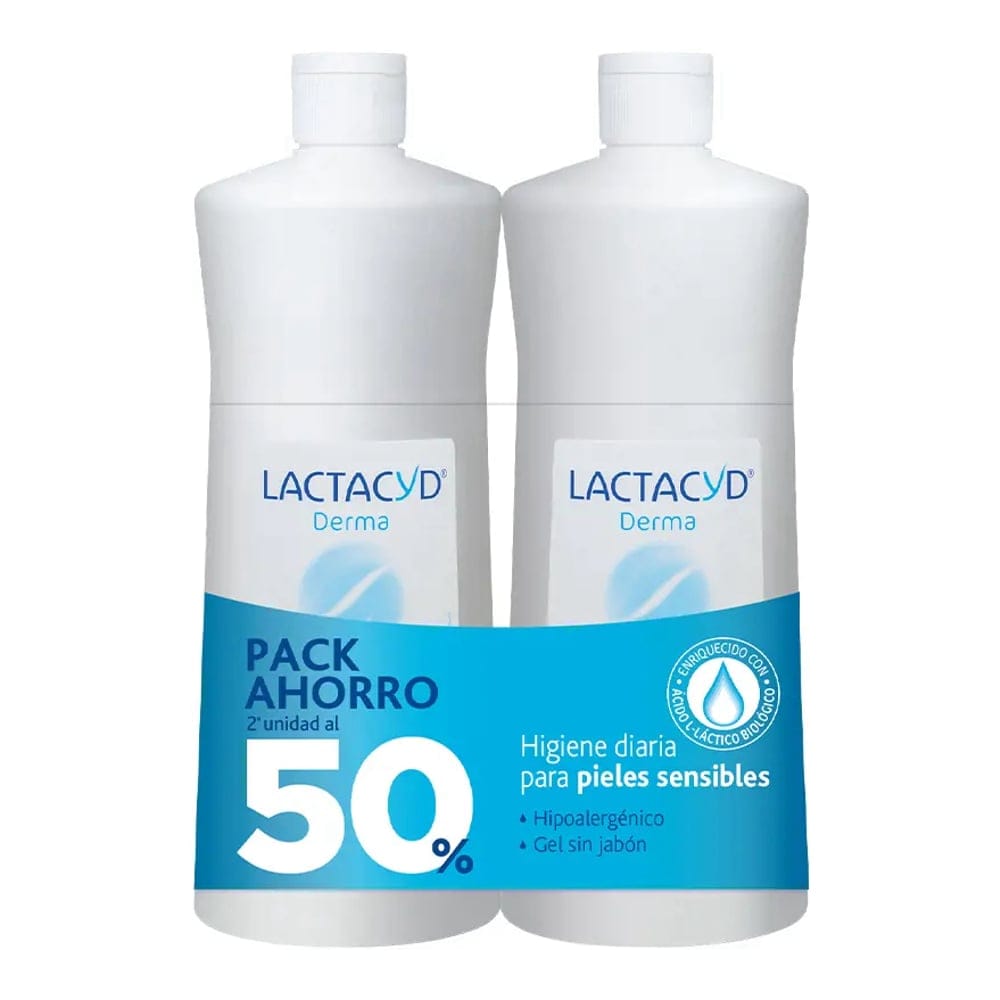 Lactacyd - Gel douche 'Derma' - 1 L