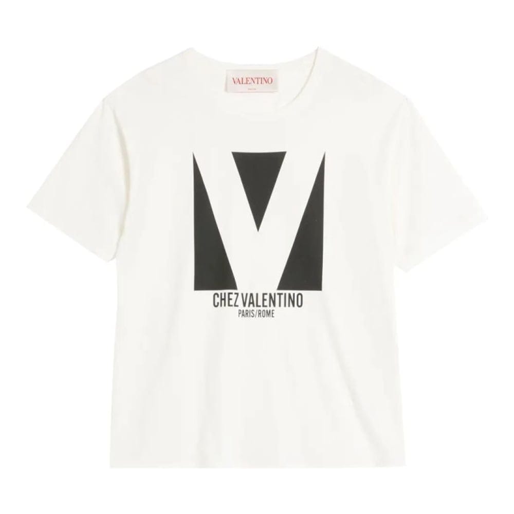 Valentino - T-shirt 'Logo-Print' pour Hommes