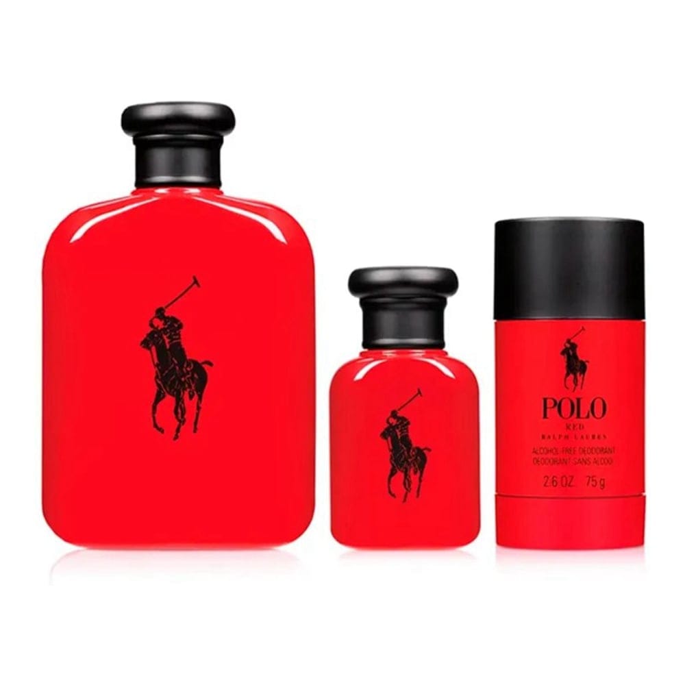 Ralph lauren - Coffret de parfum 'Polo Red' - 3 Pièces
