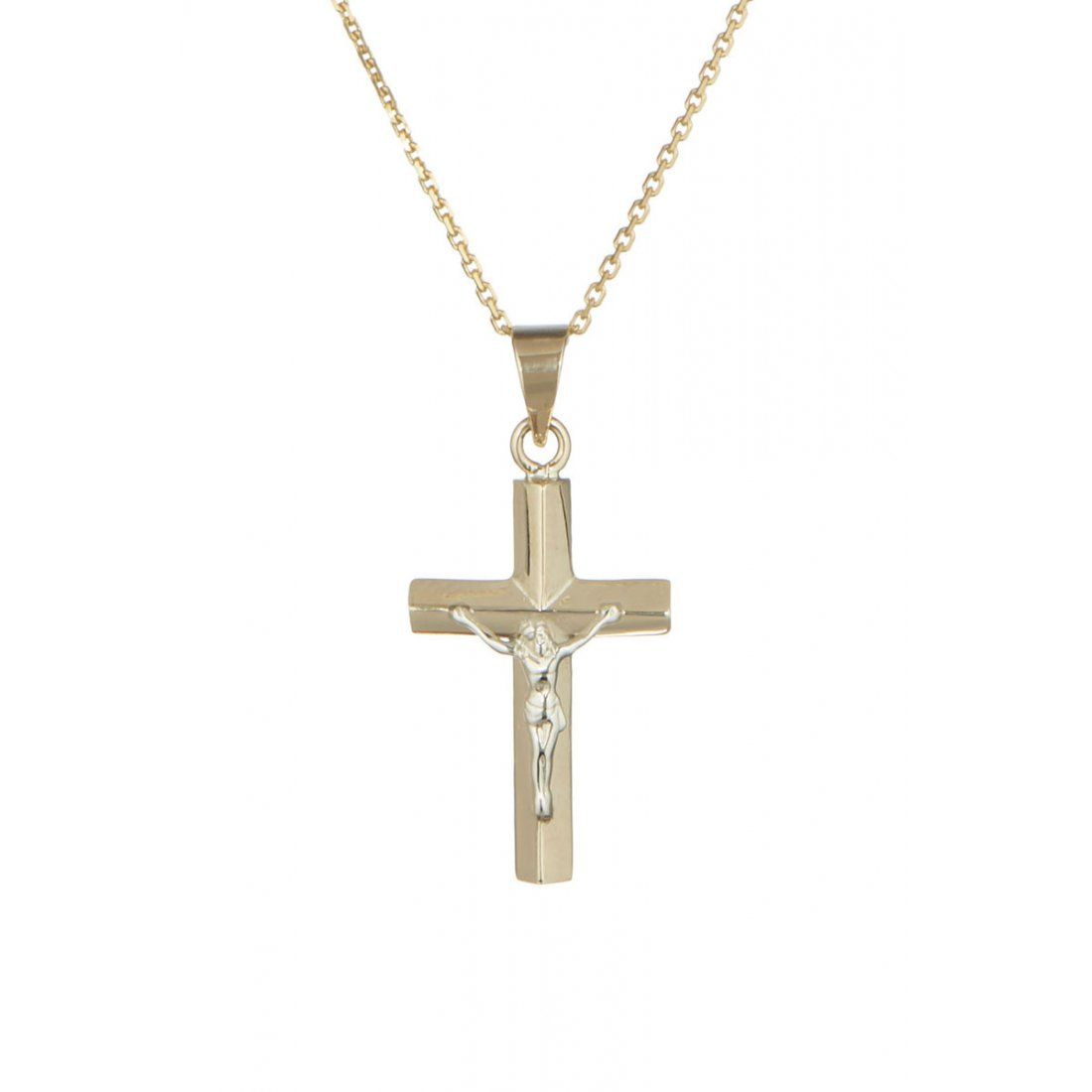 Oro di oro - Pendentif 'Croix De Jésus' pour Femmes