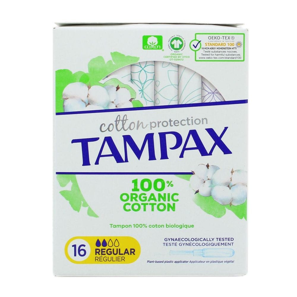 Tampax - Tampon 'Organic' - Regular 16 Pièces