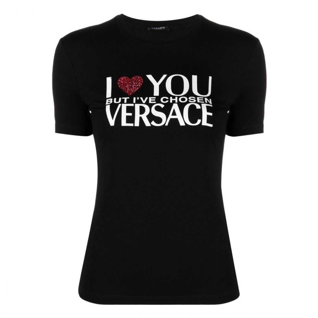 Versace - T-shirt 'Slogan' pour Femmes
