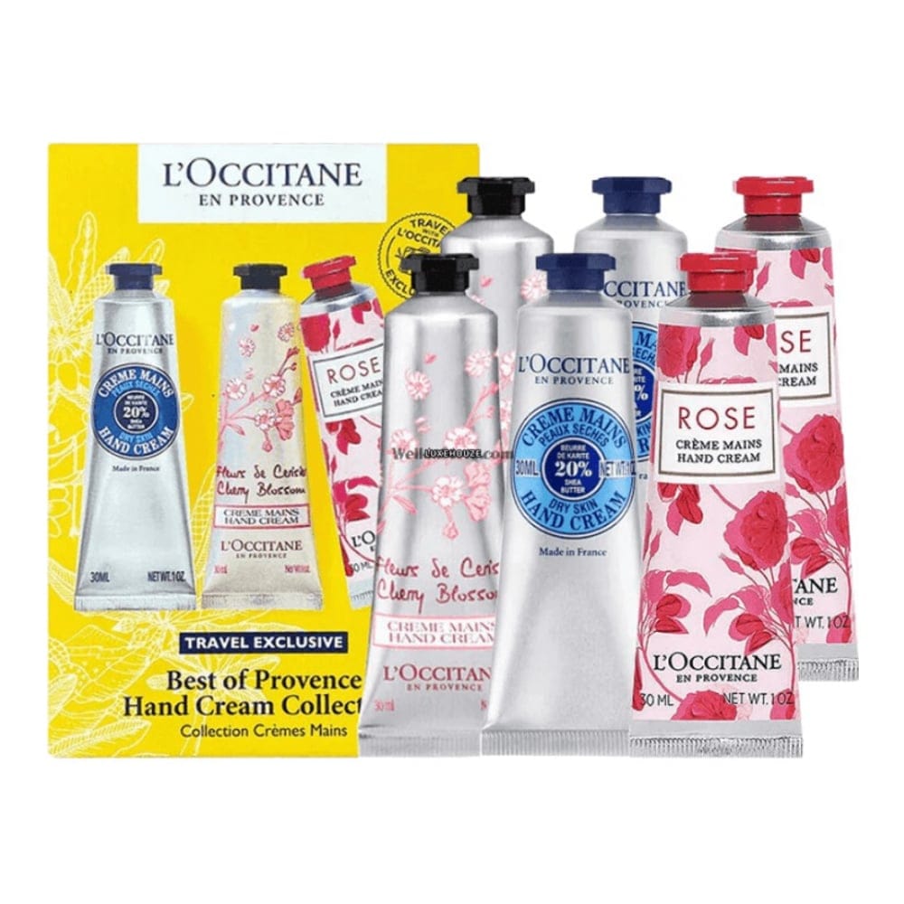 L'occitane - Crème pour les mains 'Best Of Provence' - 6 Pièces