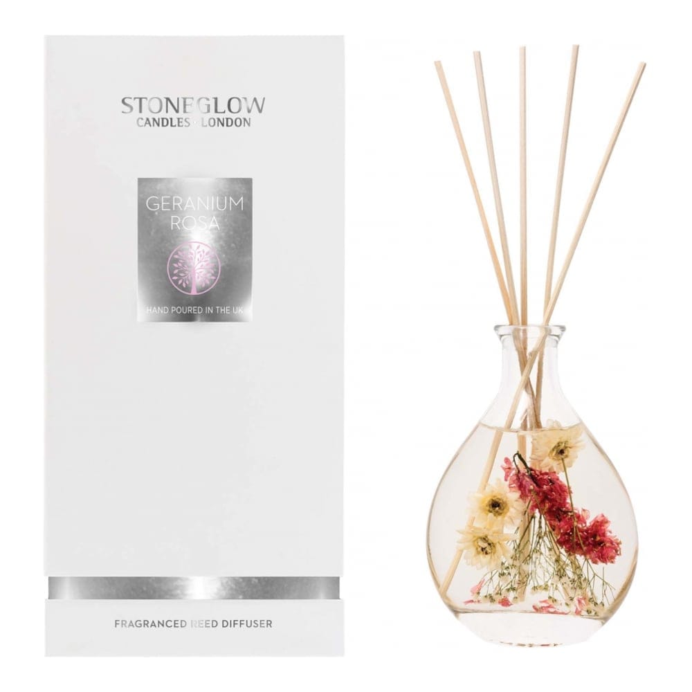 Stoneglow - Diffuseur 'Geranium Rosa' - 180 ml
