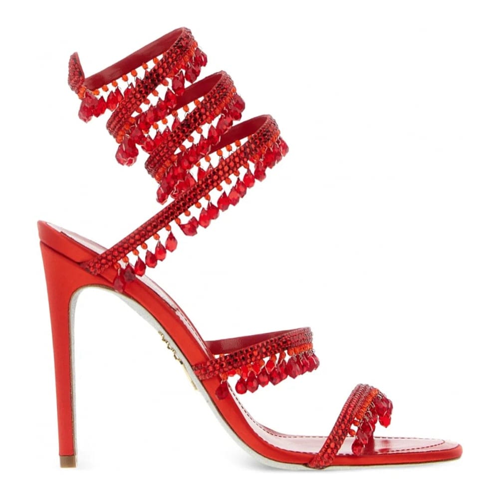 René caovilla - Sandales à talon 'Crystal-Embellished' pour Femmes