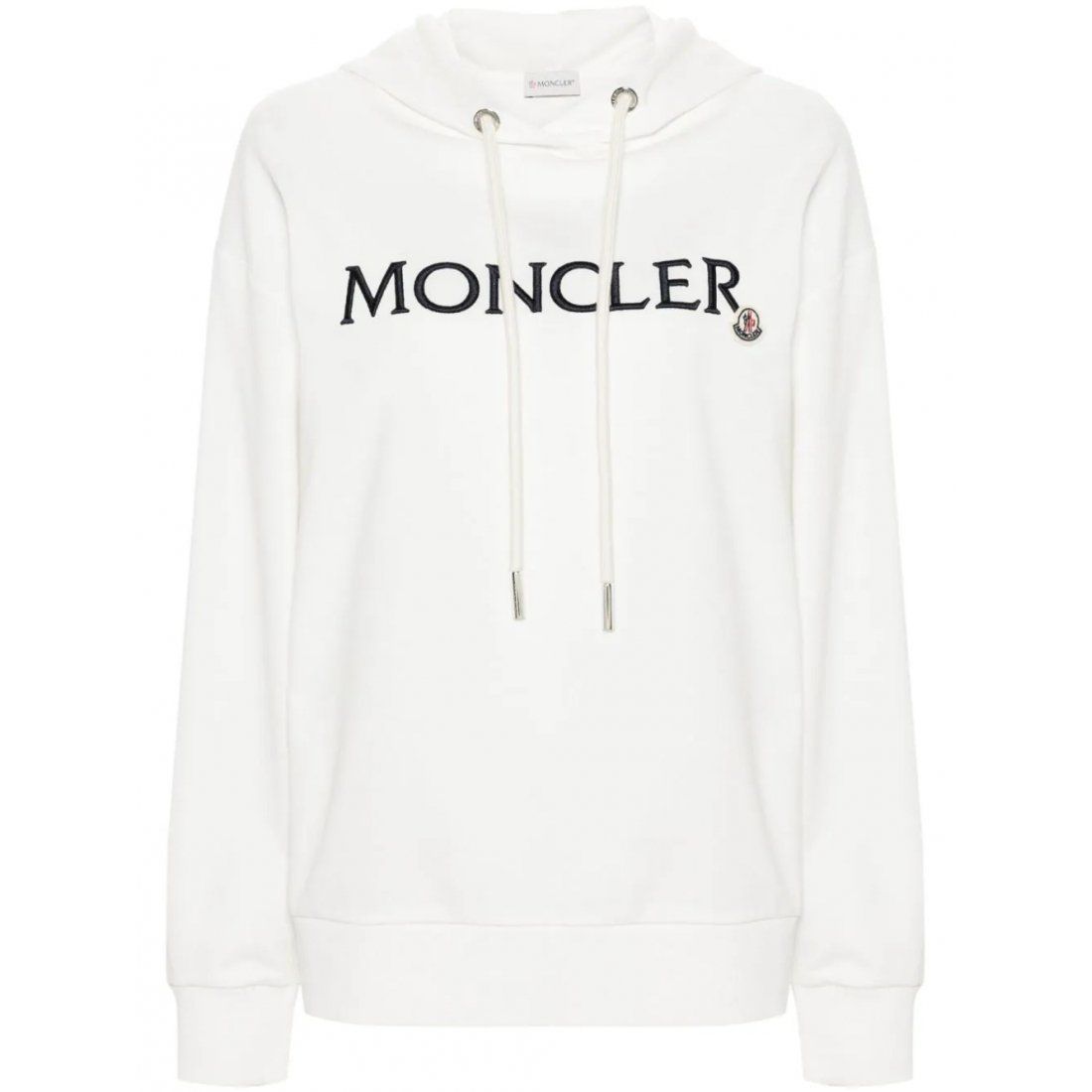 Moncler - Sweatshirt à capuche  'Embroidered-Logo' pour Femmes