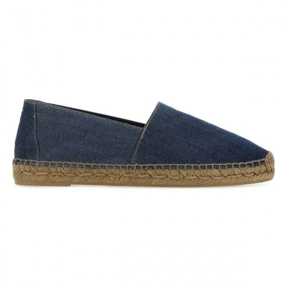 Saint laurent - Espadrilles 'Ysl Embroidered Slip-on' pour Hommes