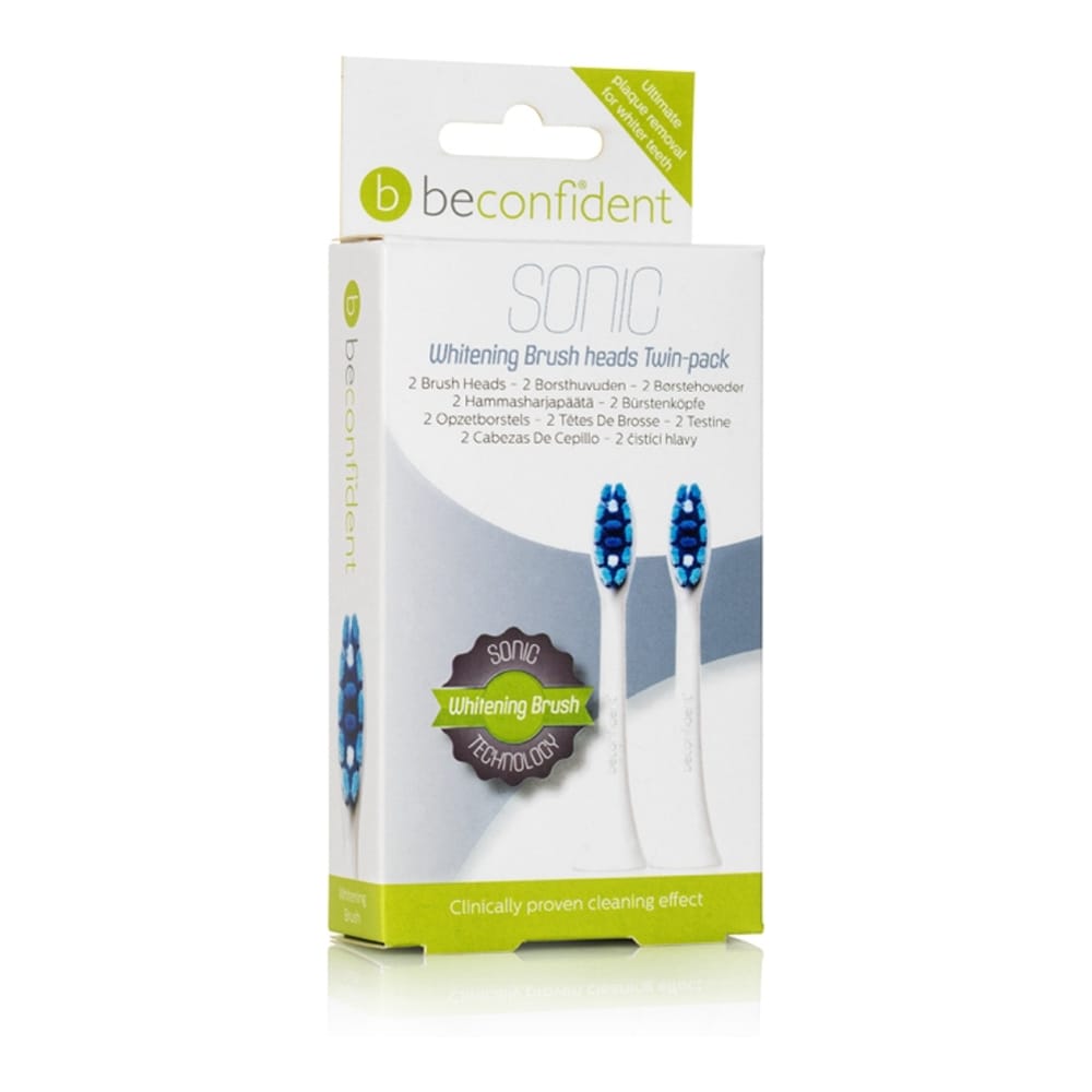 Beconfident - Têtes de brosse à dents blanchissantes 'Sonic' - 4 Pièces