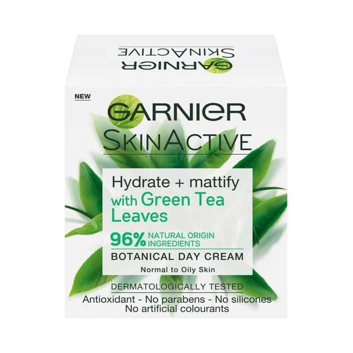 Garnier - Crème de jour 'Skin Active Green Tea Mattifying' - 50 ml