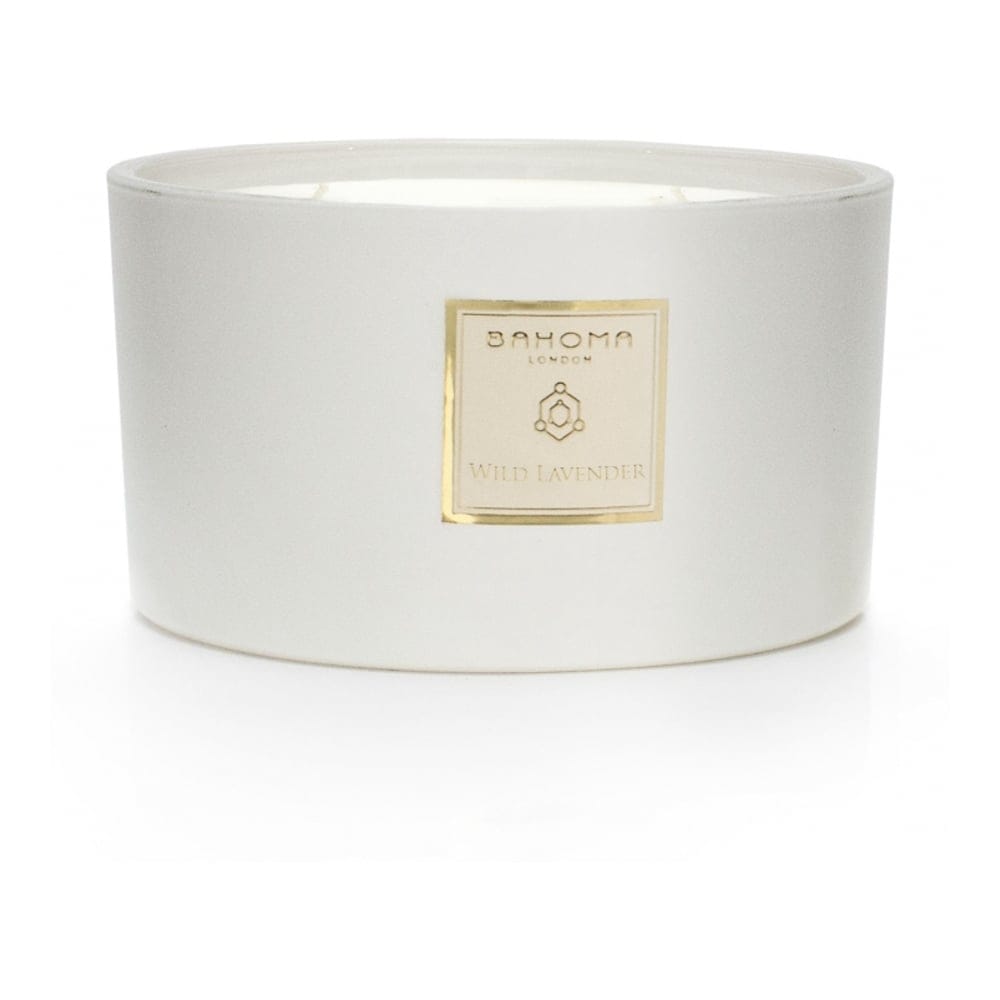 Bahoma london - Bougie 3 mèches 'Pearl' - Wild Lavender 400 g