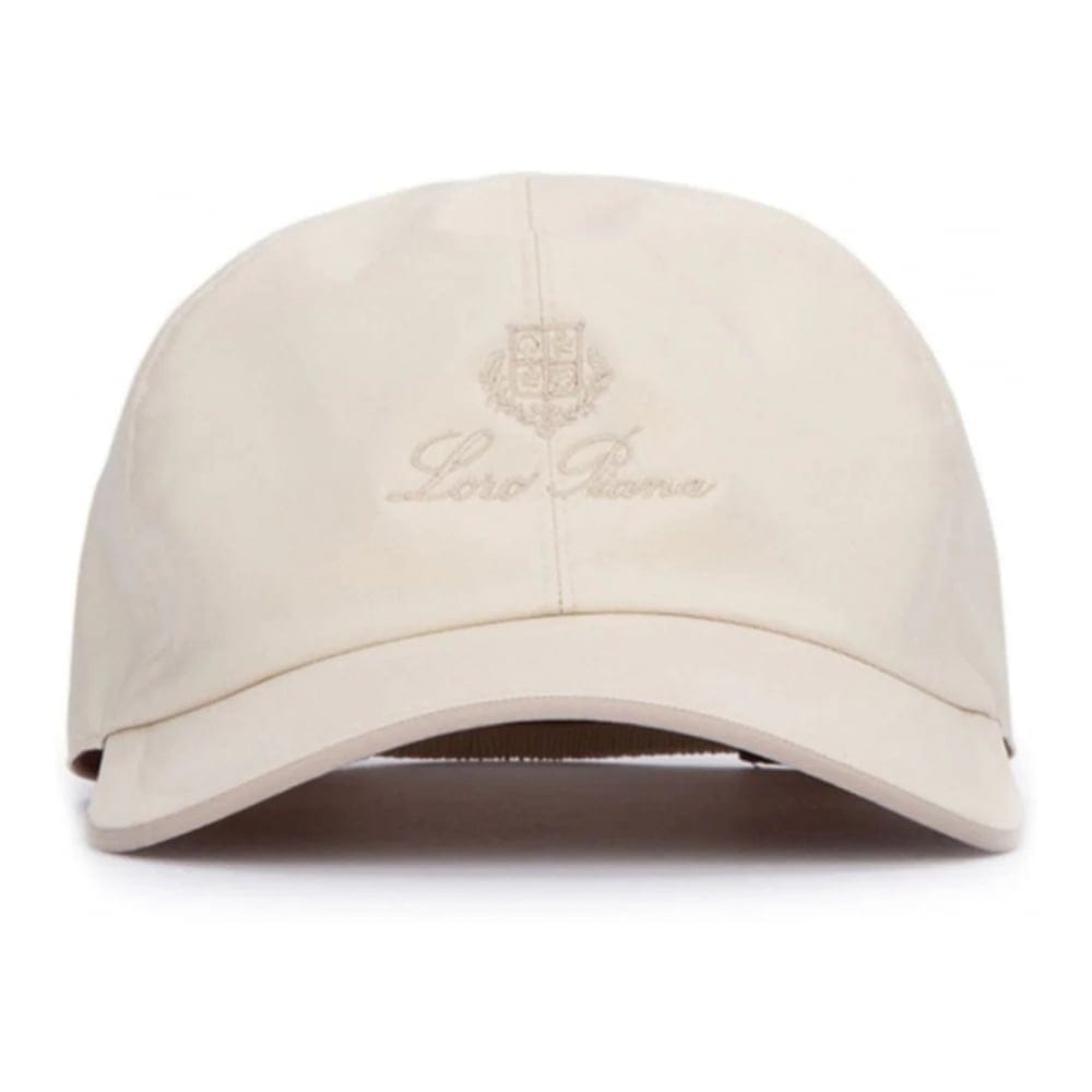 Loro piana - Casquette 'Logo-Embroidered' pour Hommes