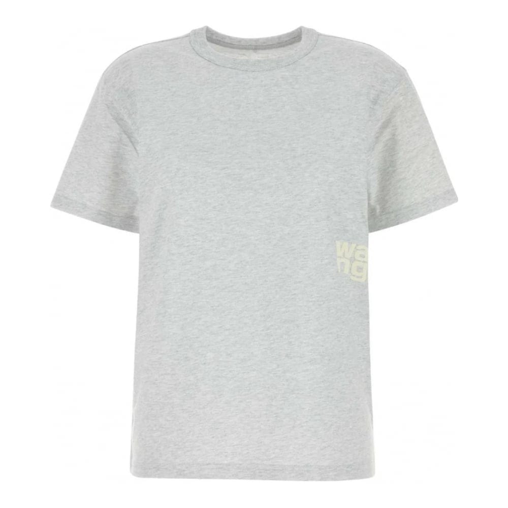 T by alexander wang - T-shirt 'Logo-Print' pour Femmes