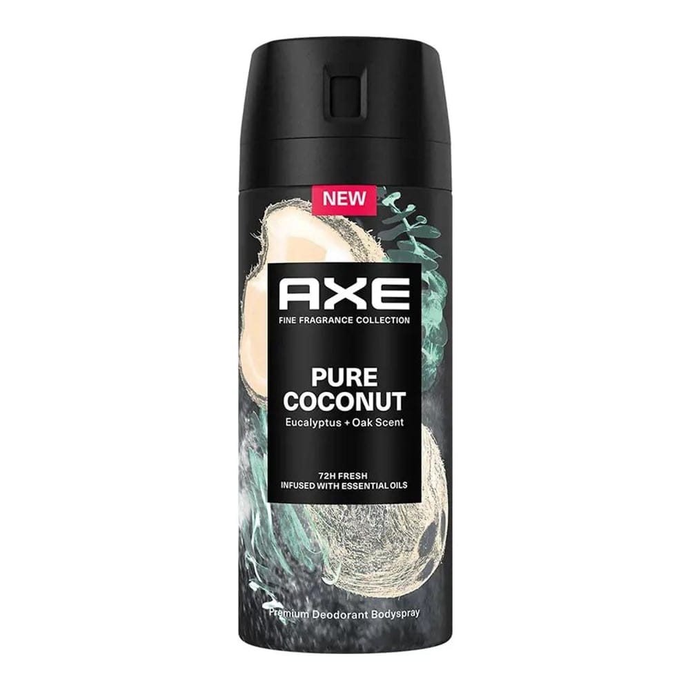 Axe - Déodorant spray '72-Hour Fresh Fine Fragrance' - Pure Coconut 150 ml