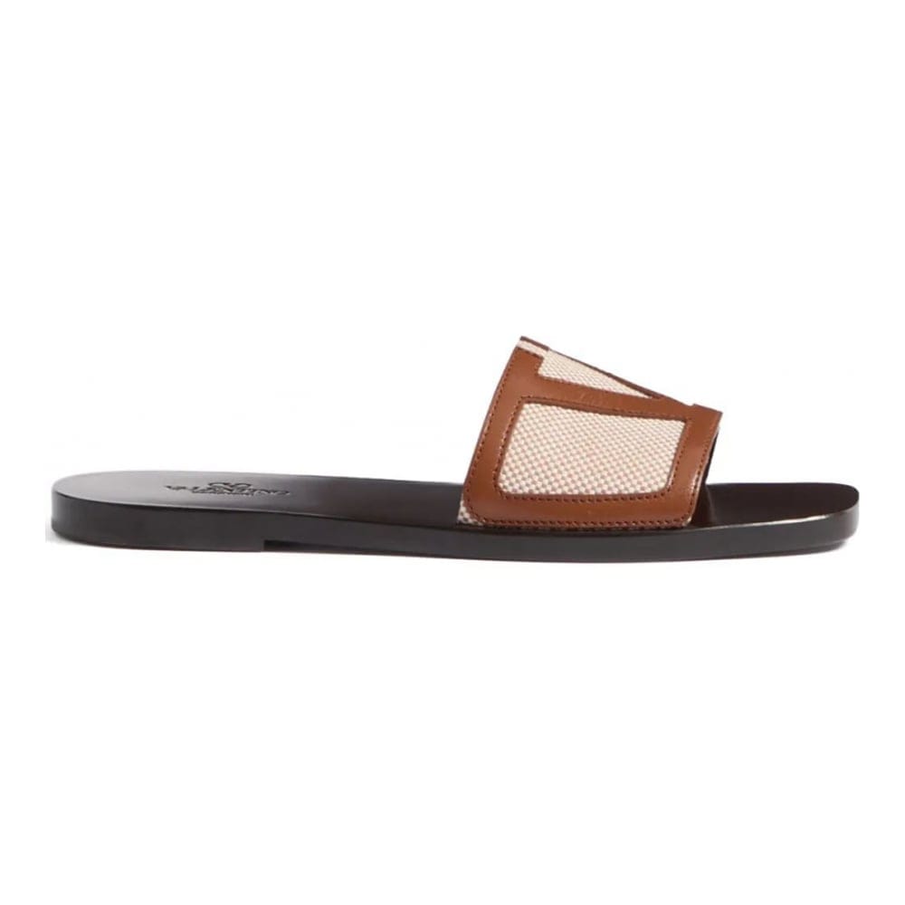 Valentino garavani - Sandales plates 'VLogo Signature' pour Hommes