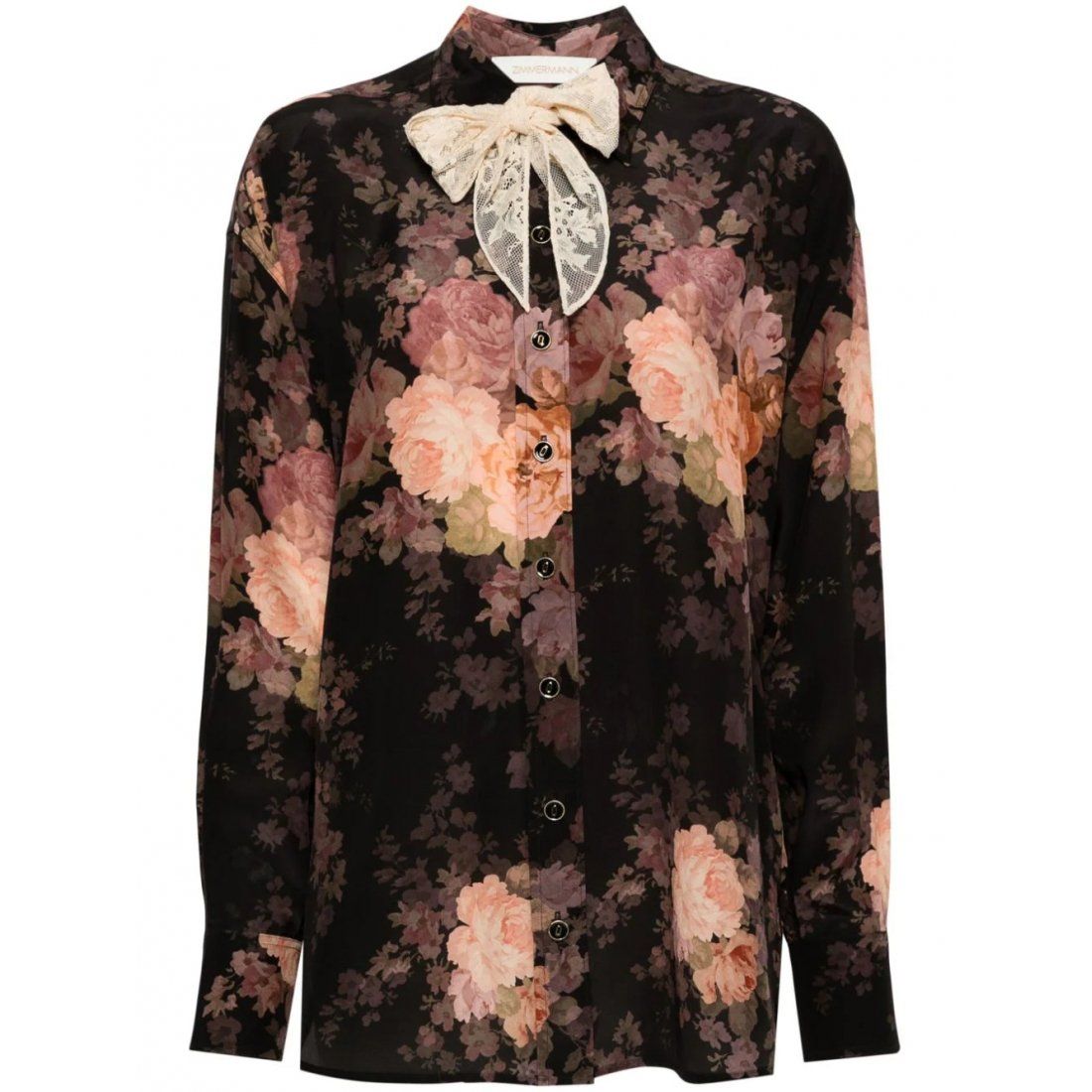 Zimmermann - Chemise 'Lace-Scarf' pour Femmes
