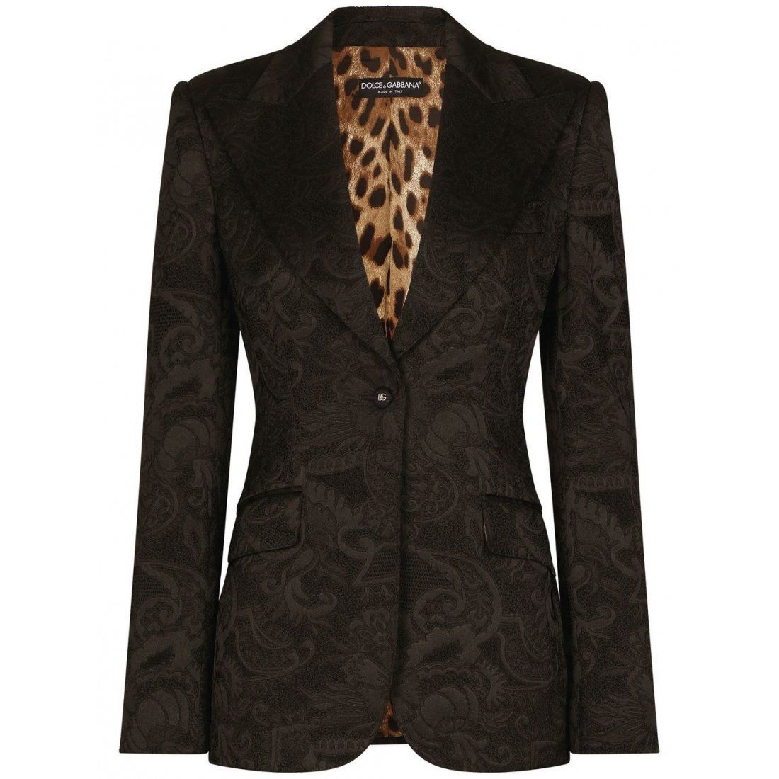 Dolce & Gabbana - Blazer 'Turlington Ornamental' pour Femmes