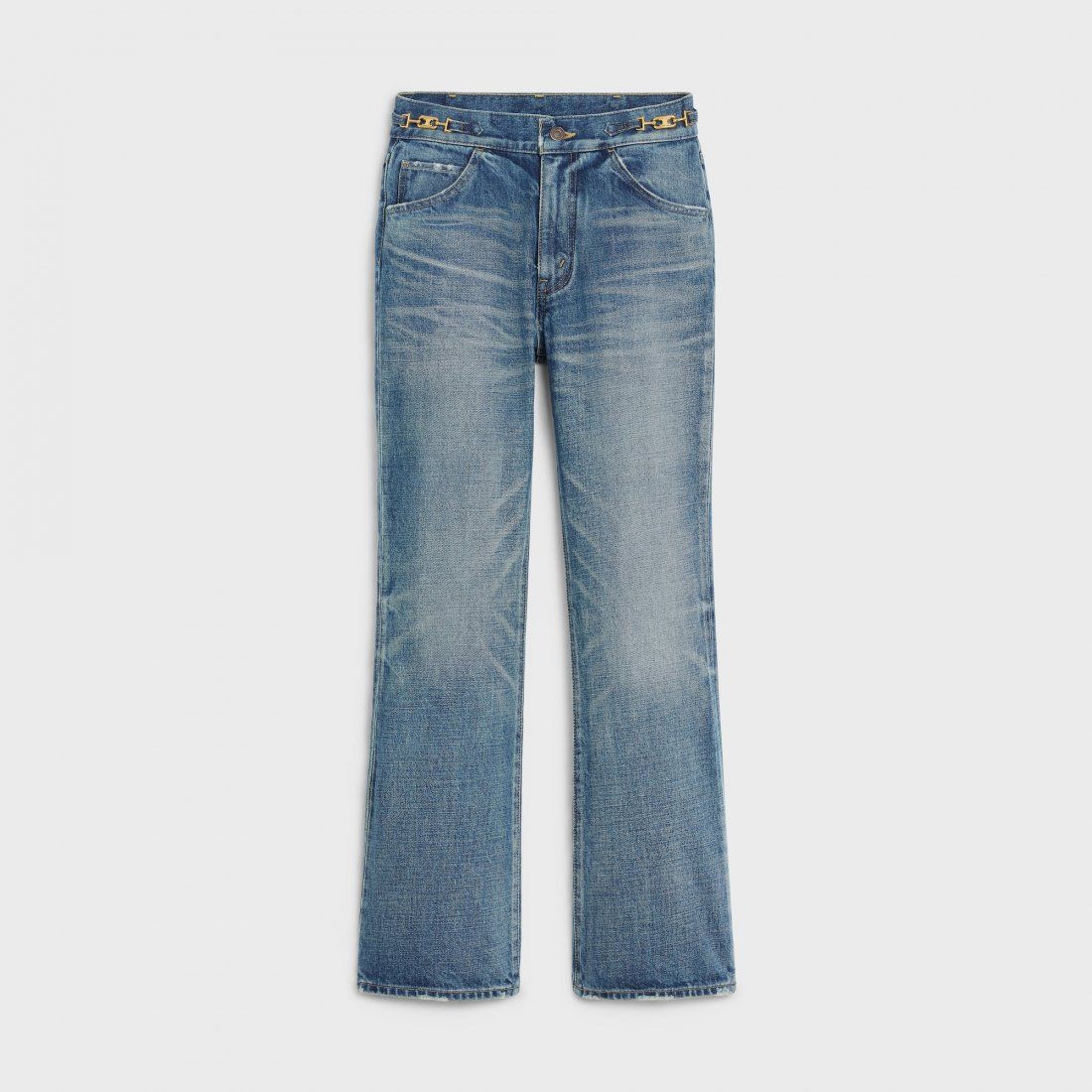 Celine - Jeans 'Dylan Flared With Signature' pour Femmes