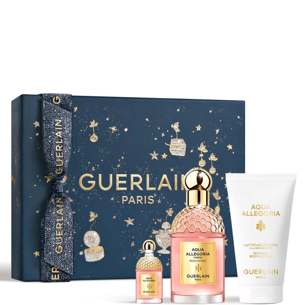 Guerlain - "Coffret de parfum 'Aqua Allegoria Rosa Rossa Forte' - 3 Pièces"-0