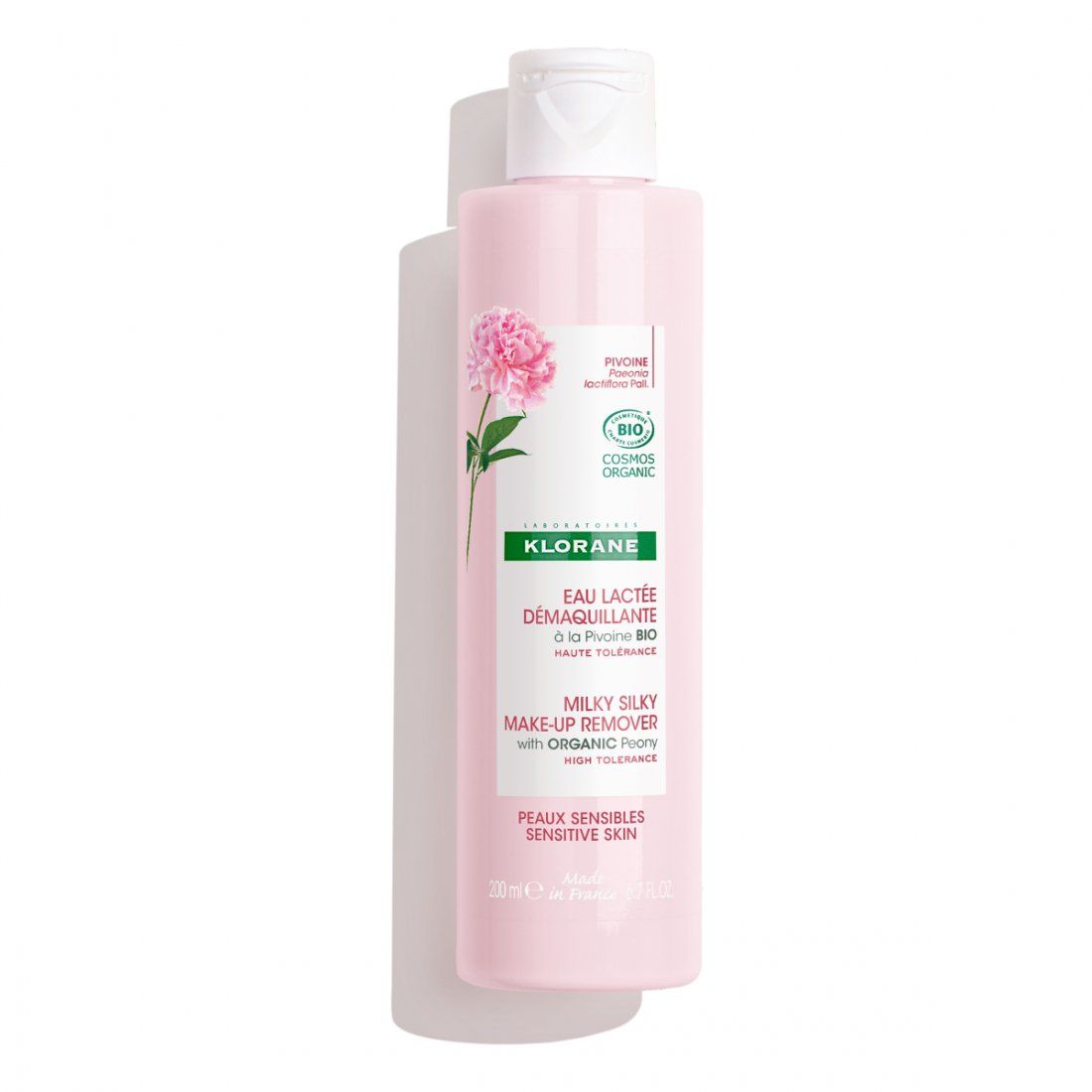 Klorane - Eau lactée démaquillante à la Pivoine BIO - 200 ml