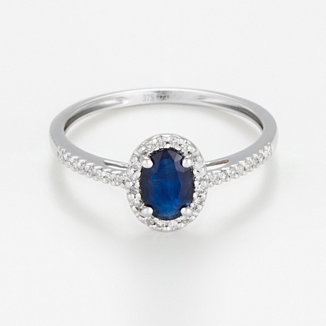 Diamanta - Bague 'Royal Blue' pour Femmes