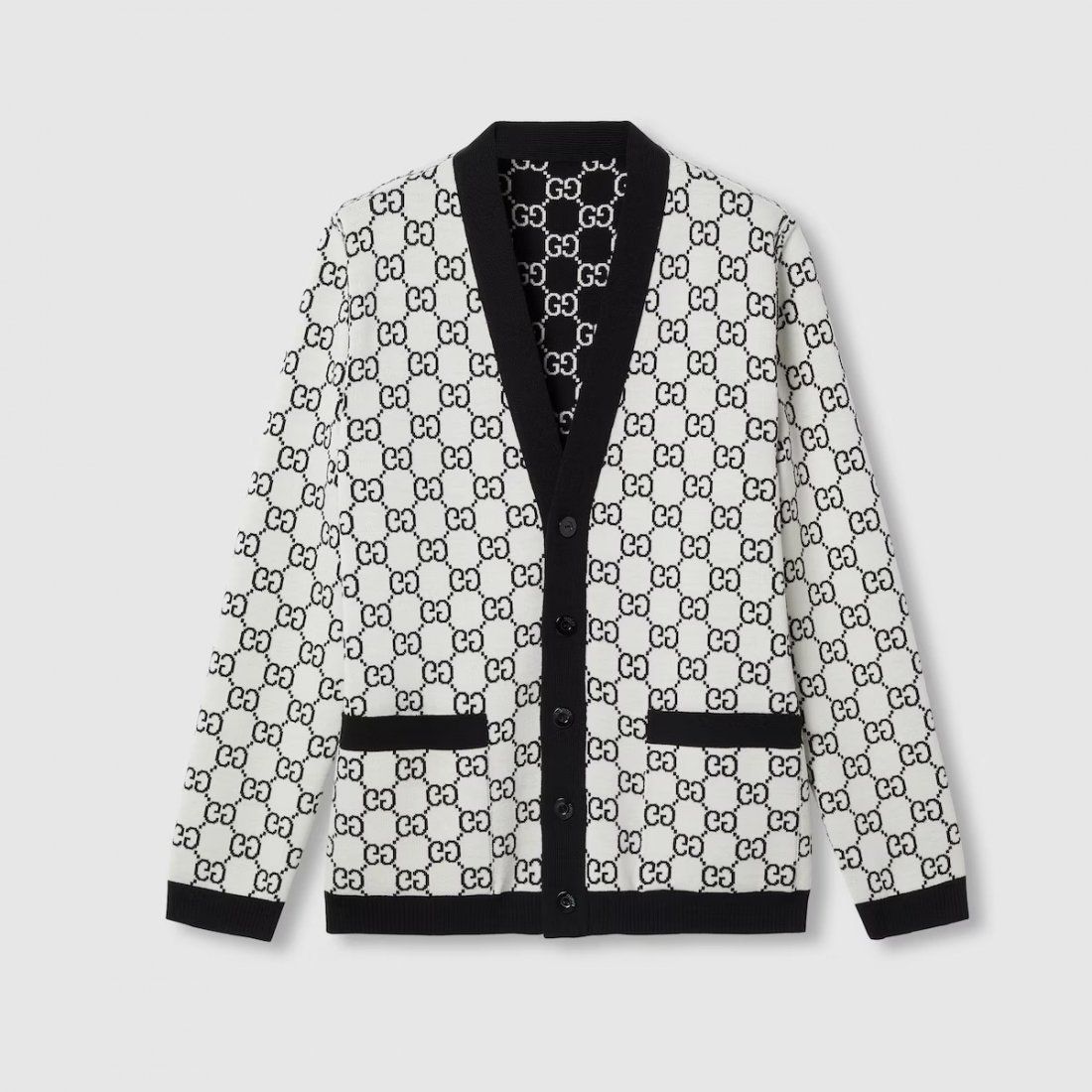 Gucci - Cardigan 'Reversible GG' pour Femmes