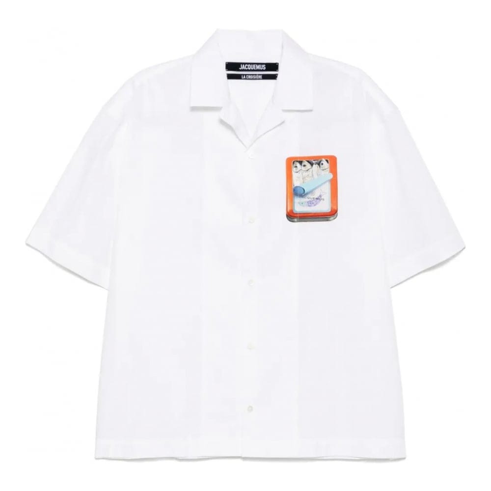 Jacquemus - Chemise à manches courtes 'Graphic Print' pour Hommes