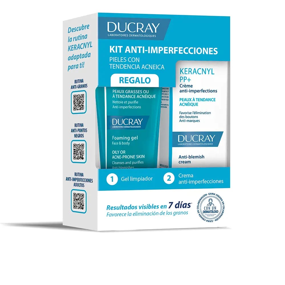 Ducray - Coffret de soins de la peau 'Keracnyl Anti-Imperfection' - 2 Pièces