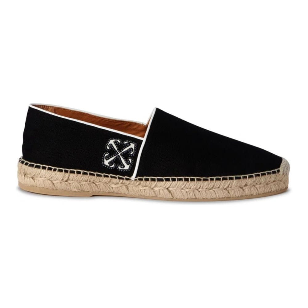 Off-White - Espadrilles 'Anglette Arrow-Embroidered' pour Hommes