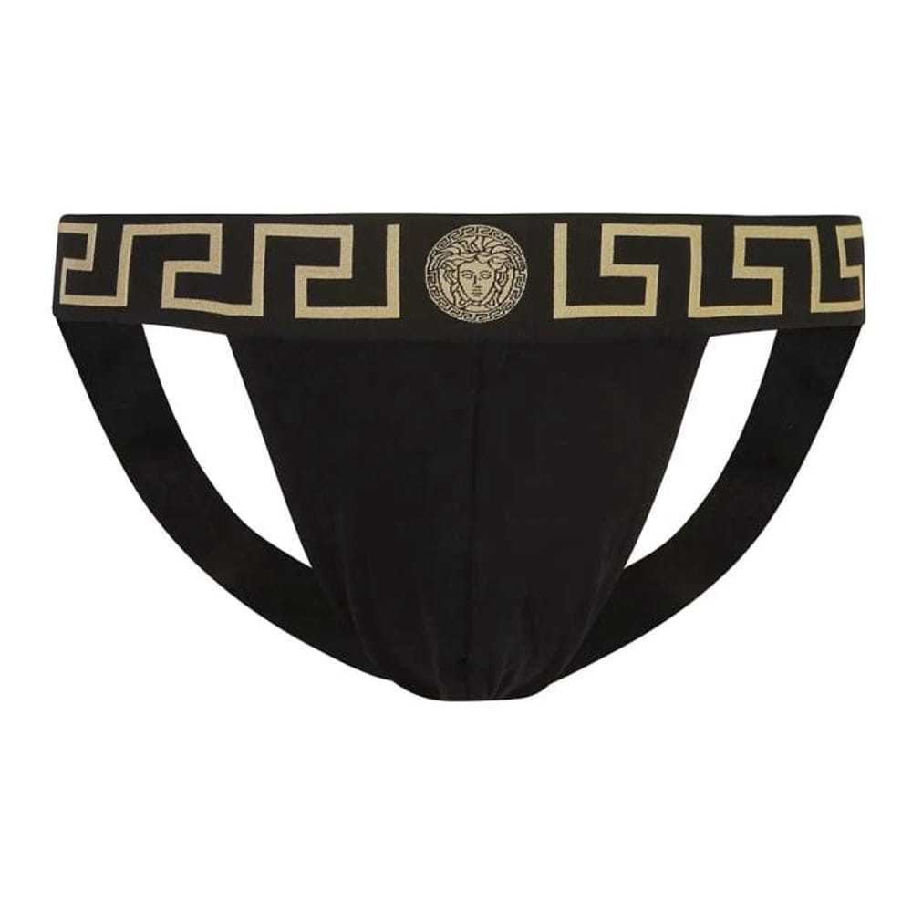 Versace - Suspensoir 'Greca Border' pour Hommes