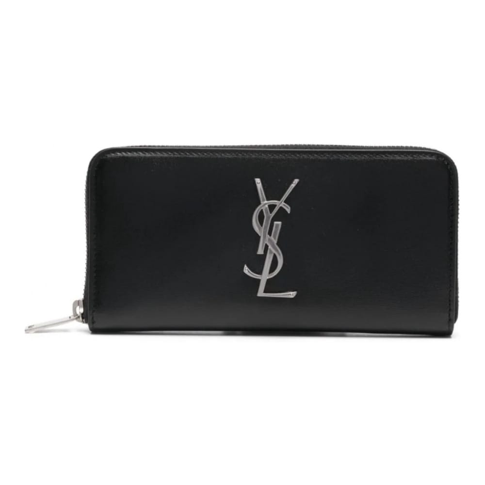 Saint laurent - Portefeuille 'Cassandre-Plaque' pour Hommes