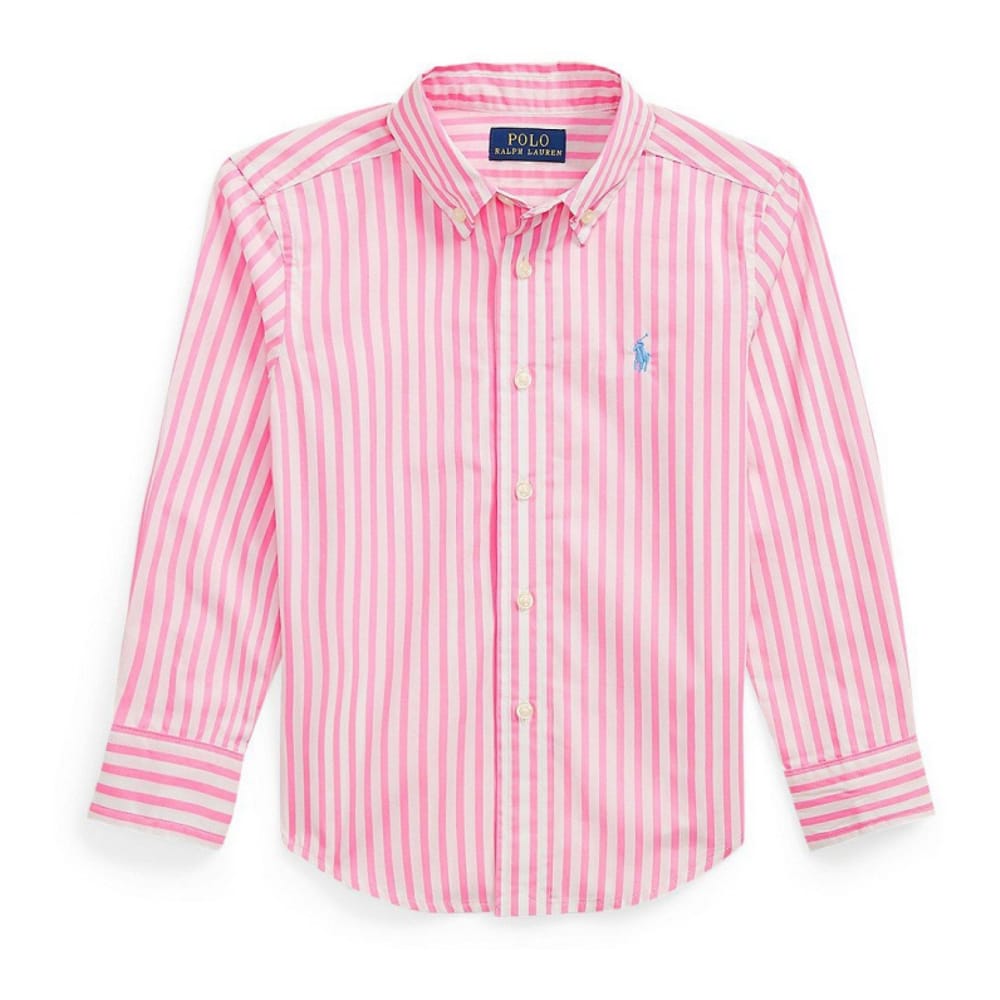 Polo ralph lauren - 'Plaid Cotton Poplin Shirt' pour Enfant et petit garçon