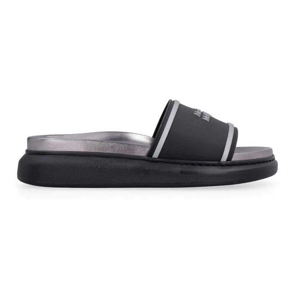 Alexander mcqueen - Sandales à semelle plateforme 'Logo Print' pour Femmes