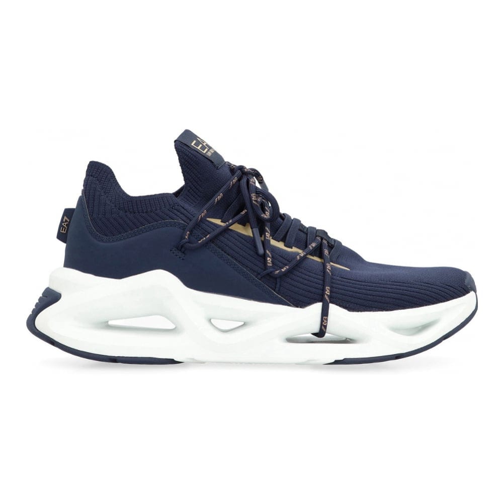 Ea7 emporio armani - Sneakers 'Knit Low-Top' pour Hommes