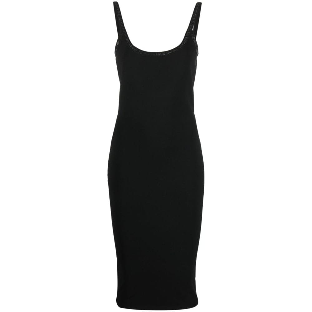 Alexander wang - Robe Midi 'Crystal-Embellished' pour Femmes