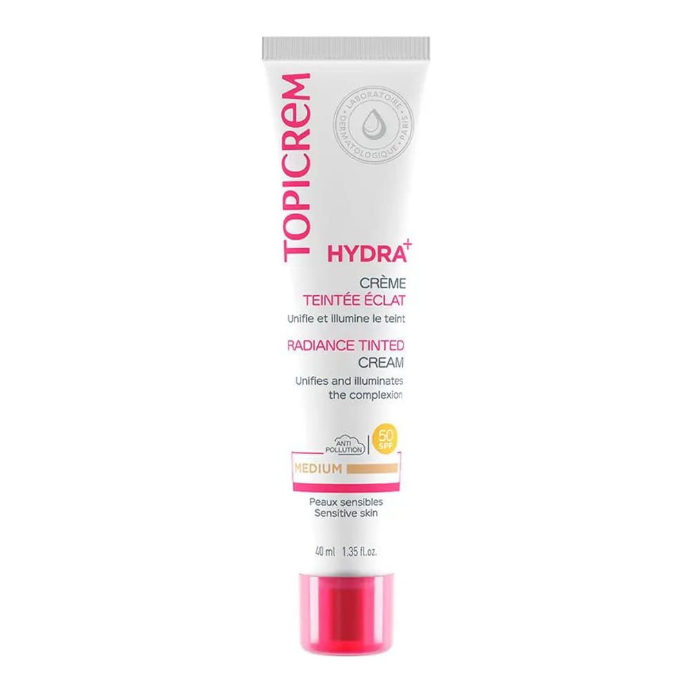 Topicrem - Crème teintée 'Hydra+ Radiance SPF50' - Medium 40 ml
