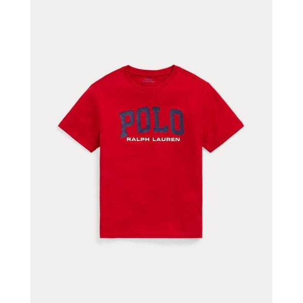 Ralph lauren kids - 'Logo Cotton Jersey Tee' pour Grands garçons