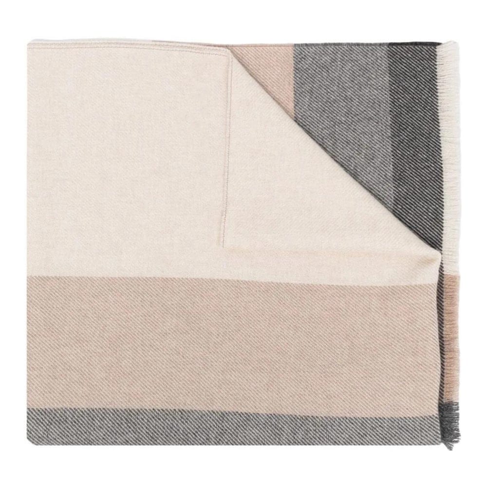 Brunello cucinelli - Écharpe en laine 'Striped' pour Hommes