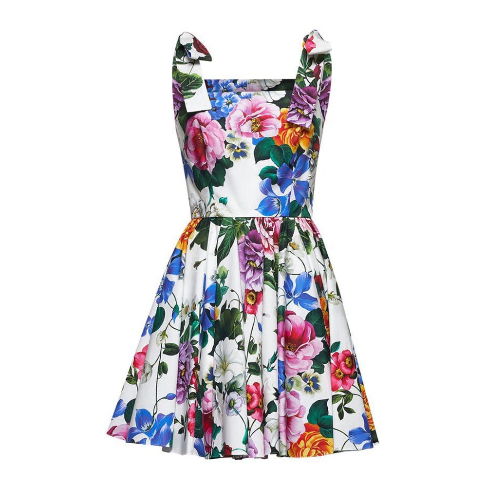 Dolce&gabbana - Robe sans manches 'Floral Printed' pour Femmes