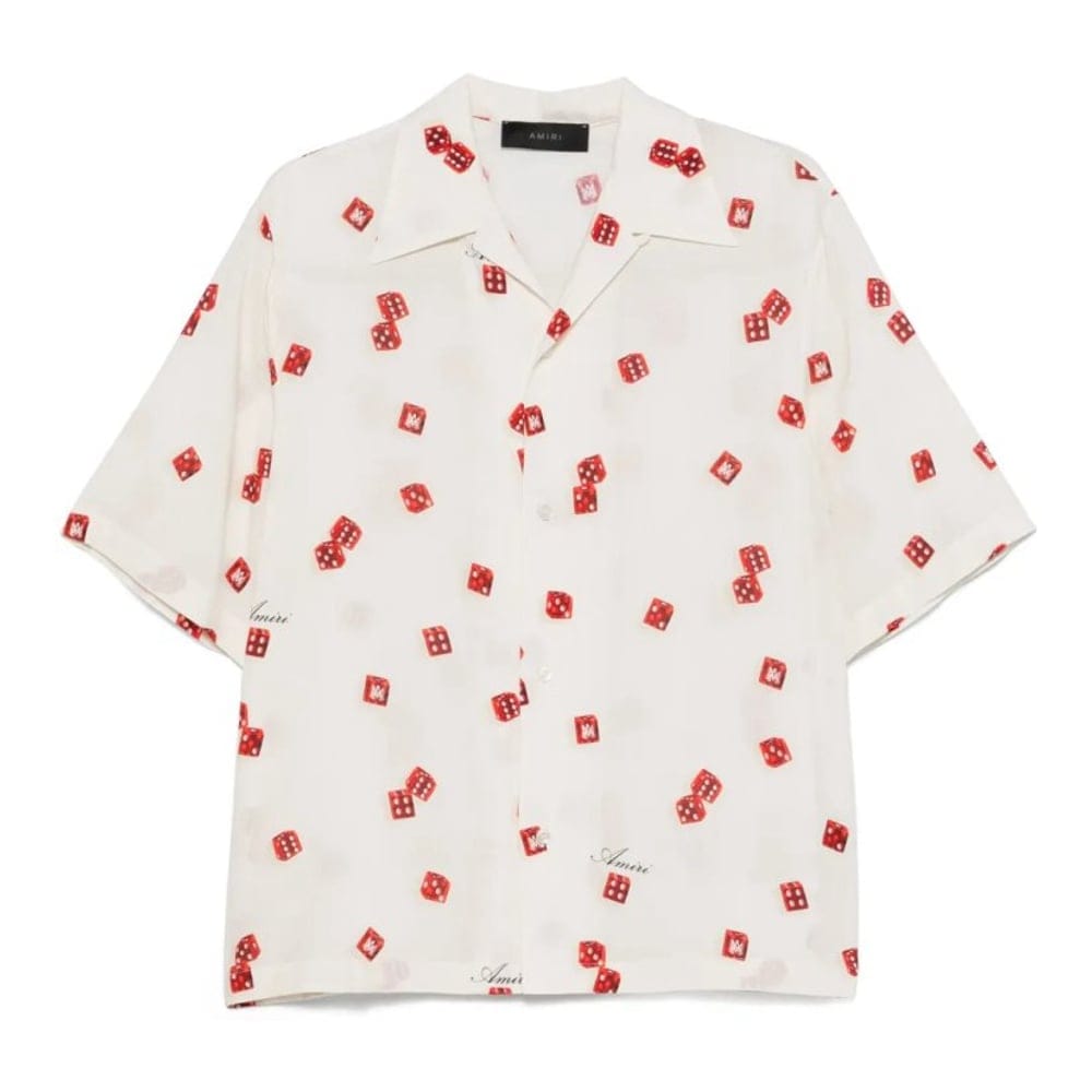 Amiri - Chemise à manches courtes 'Dice' pour Hommes