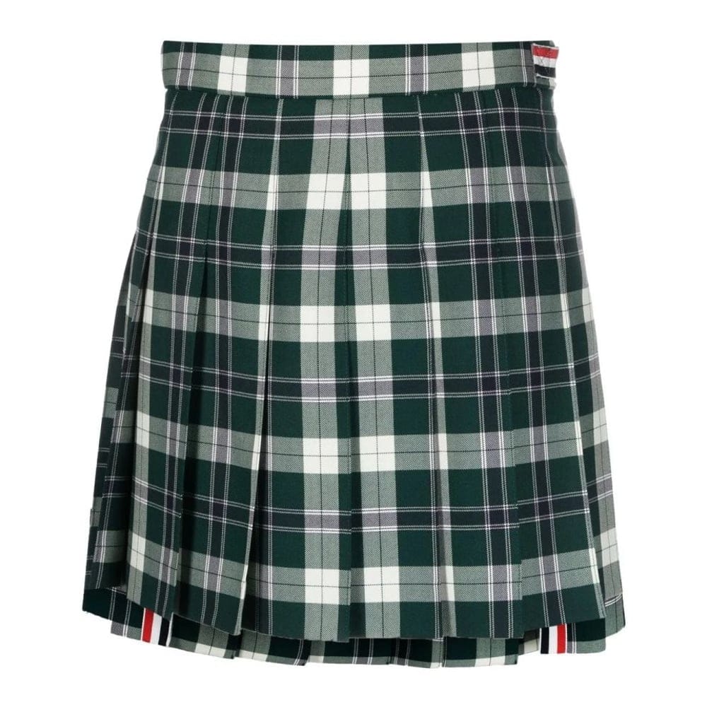 Thom browne - Mini Jupe 'School Uniform Twill' pour Femmes